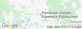 Kamensk Ural'skiy map